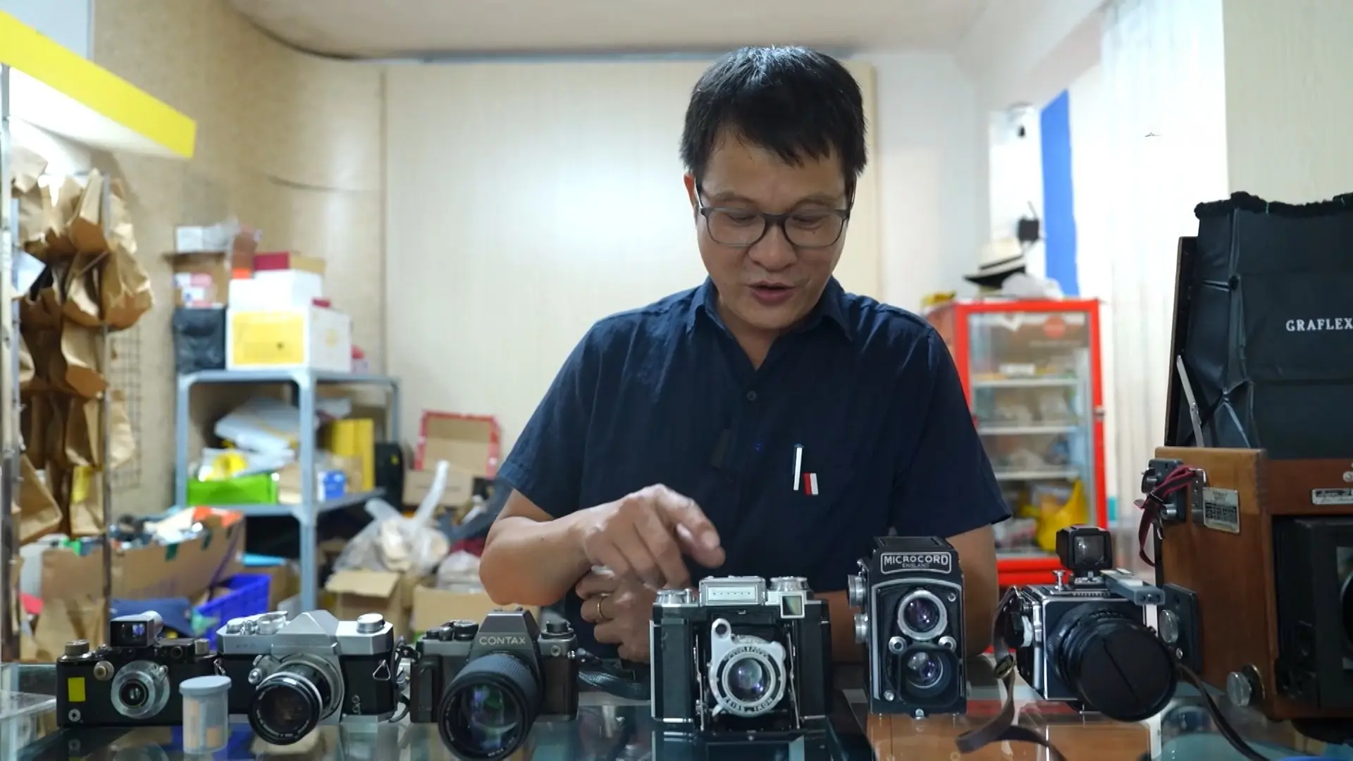 Lưu giữ ký ức cùng máy ảnh cổ